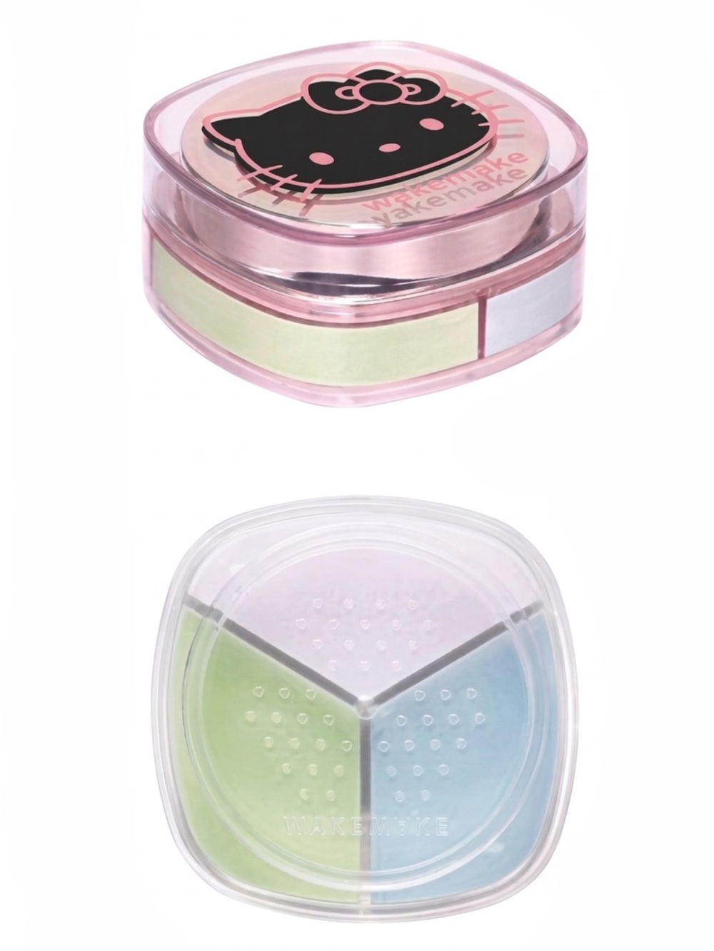 wakemake X Hello Kitty fixing powder NIB
